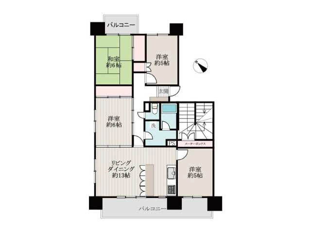 若葉台団地2-19号棟